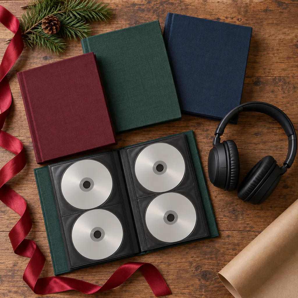 Representative photo-style image of classic novels audiobook collection — generated, not a specific product