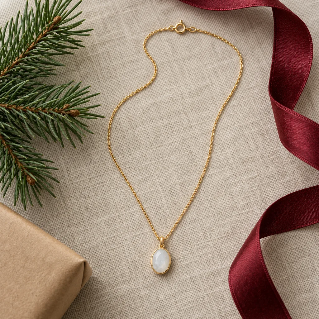 Representative photo-style image of classic pendant necklace — generated, not a specific product
