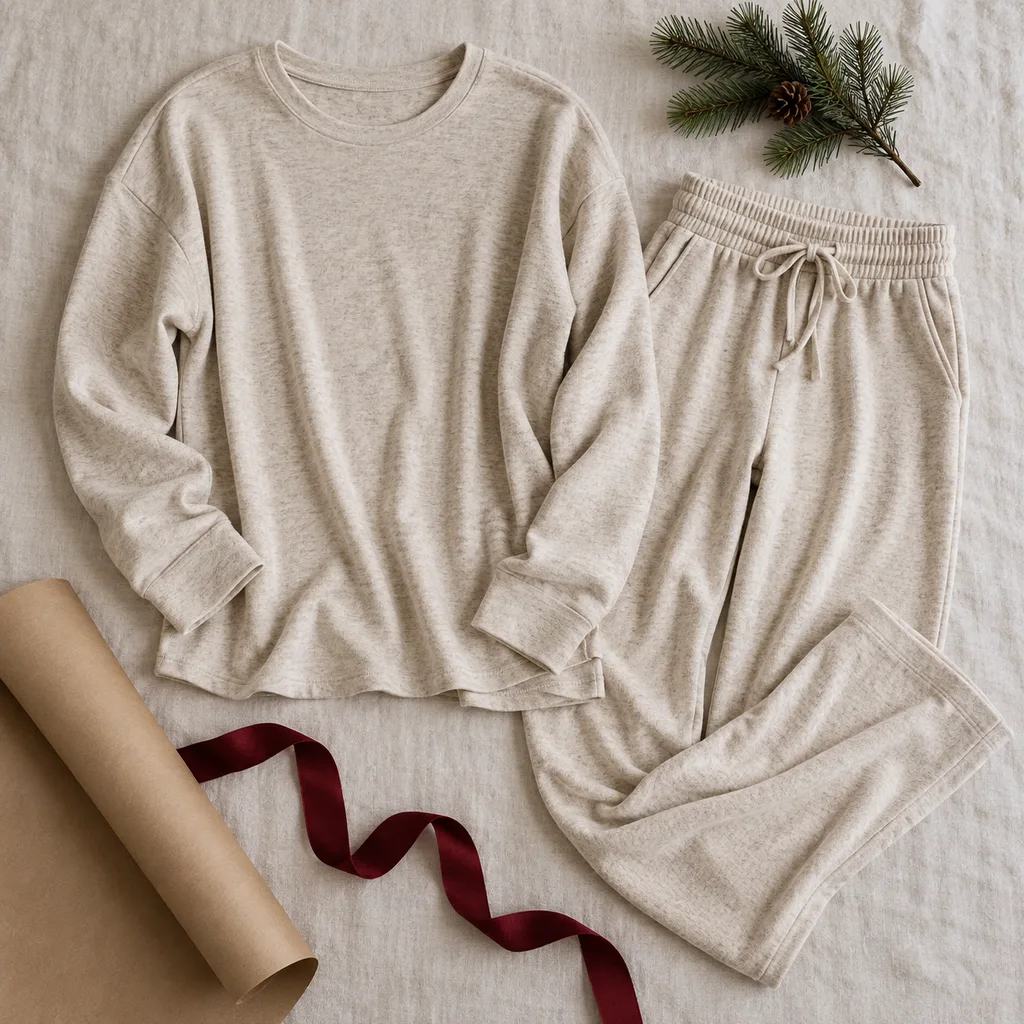 Representative photo-style image of comfortable loungewear — generated, not a specific product