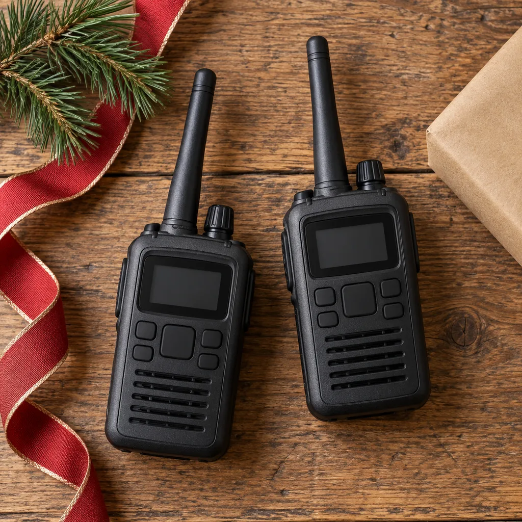 Representative photo-style image of two way radio — generated, not a specific product