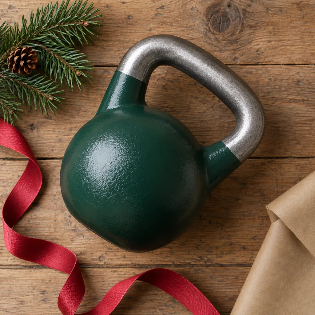 Representative photo-style image of competition kettlebell — generated, not a specific product