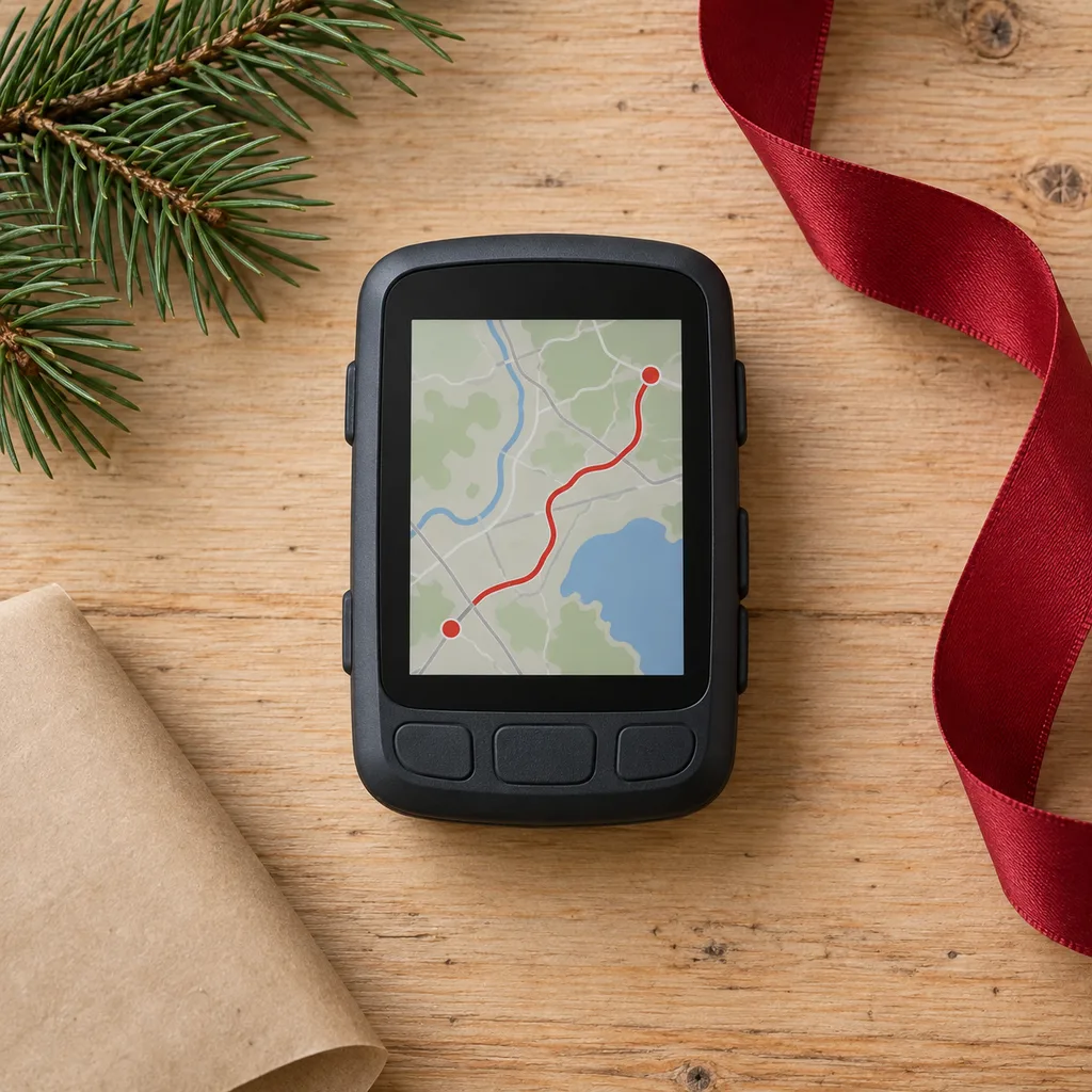 Representative photo-style image of cycling gps computer — generated, not a specific product