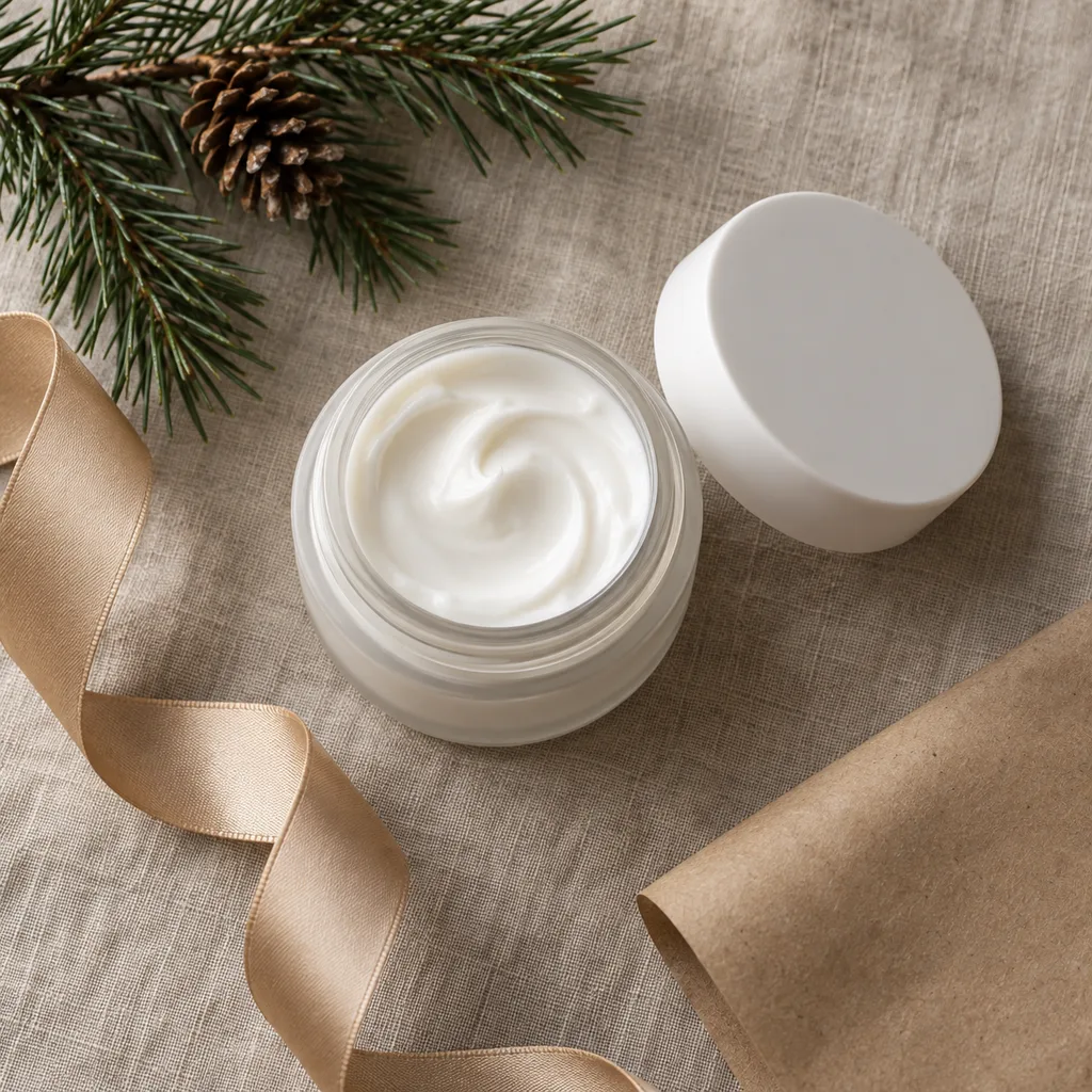 Representative photo-style image of hydrating face cream — generated, not a specific product