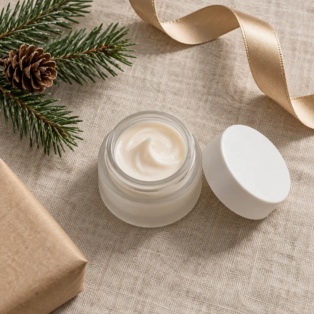 Representative photo-style image of dark circle brightening eye cream — generated, not a specific product