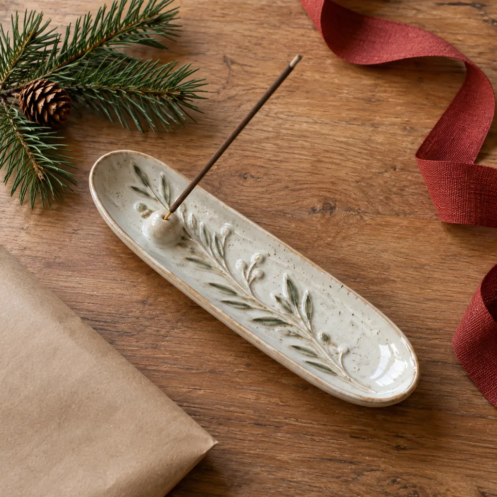 Representative photo-style image of decorative incense holder — generated, not a specific product