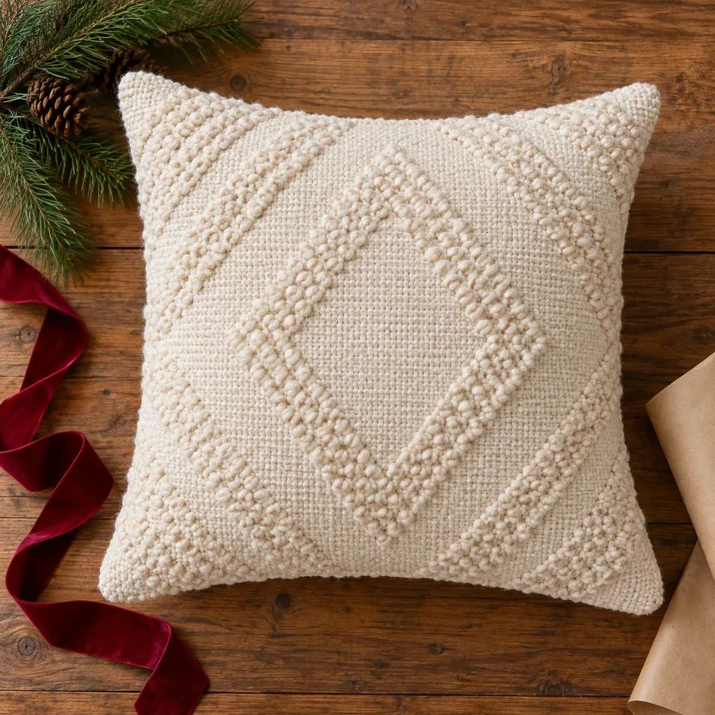Representative photo-style image of decorative throw pillow — generated, not a specific product