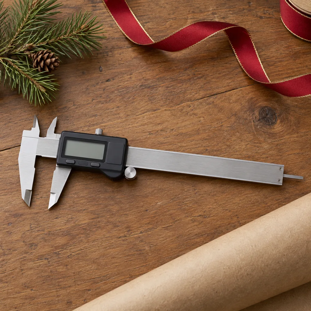 Representative photo-style image of digital caliper — generated, not a specific product