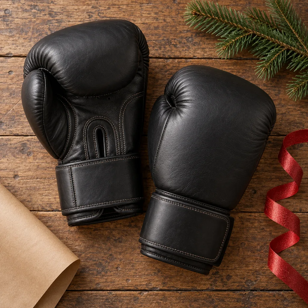 Representative photo-style image of durable boxing gloves — generated, not a specific product