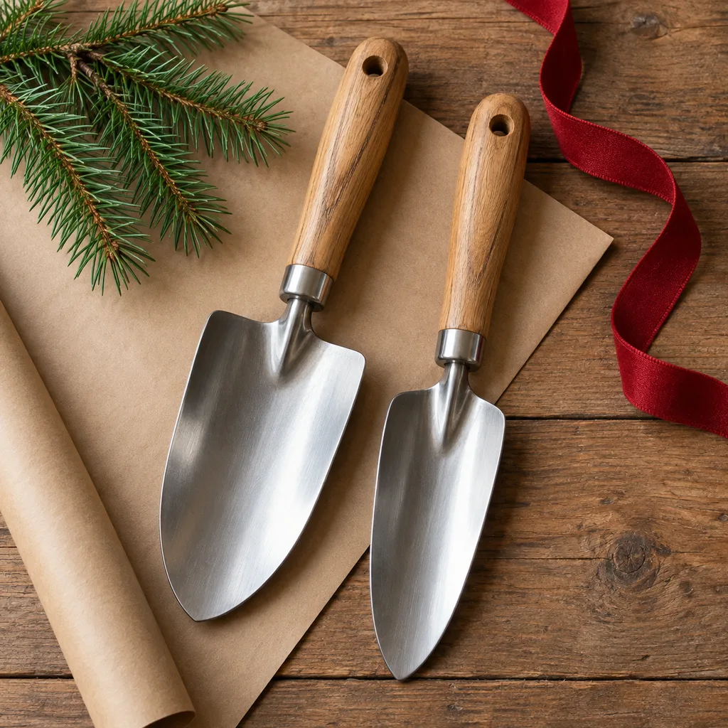 Representative photo-style image of durable hand trowel set — generated, not a specific product