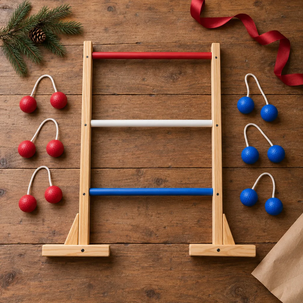 Representative photo-style image of ladder toss — generated, not a specific product