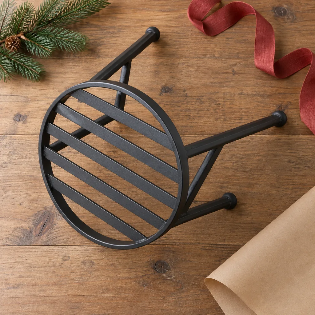 Representative photo-style image of durable outdoor garden plant stand — generated, not a specific product