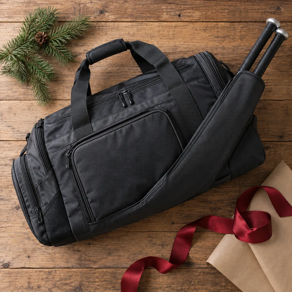 Representative photo-style image of durable sports equipment bag — generated, not a specific product