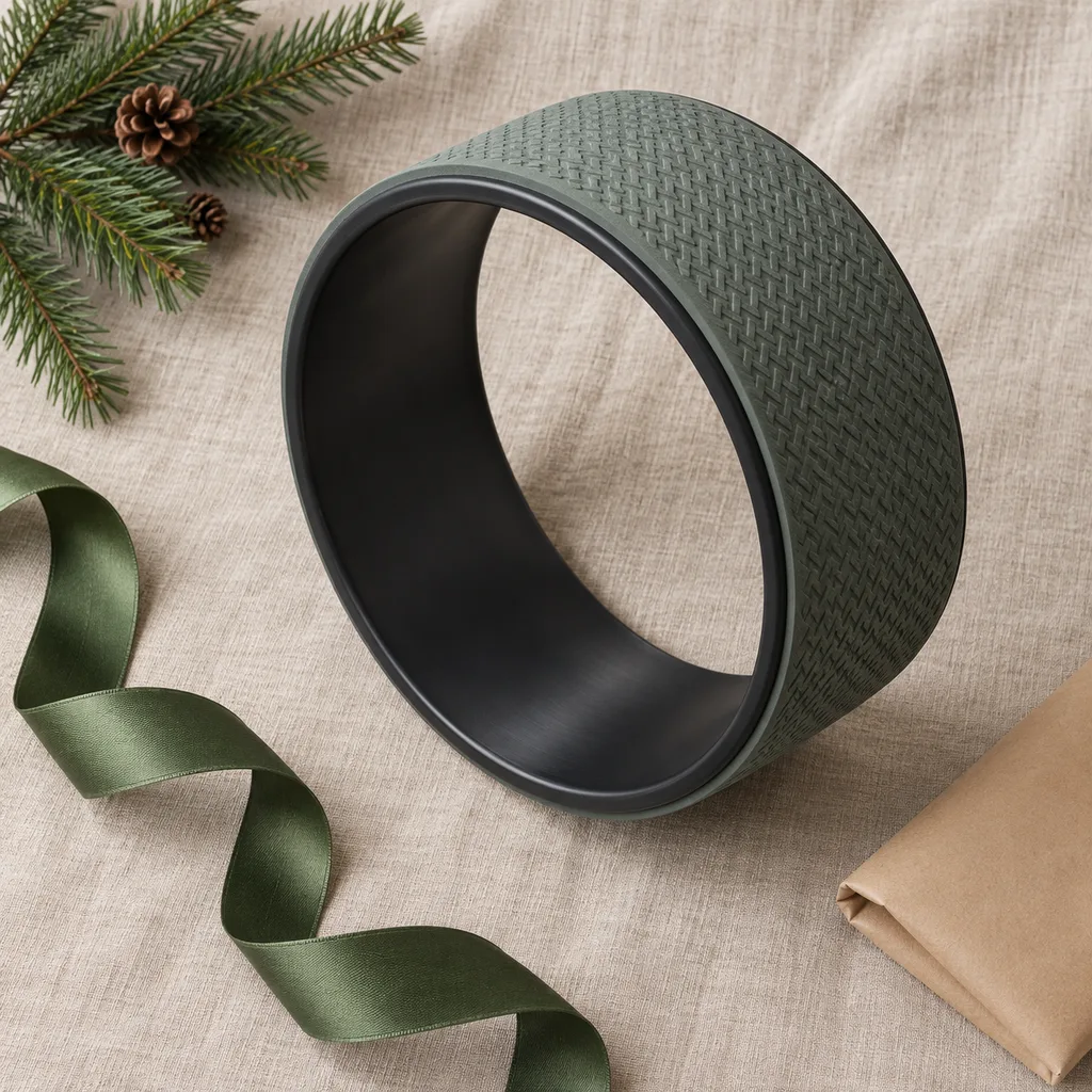 Representative photo-style image of durable yoga back roller wheel — generated, not a specific product