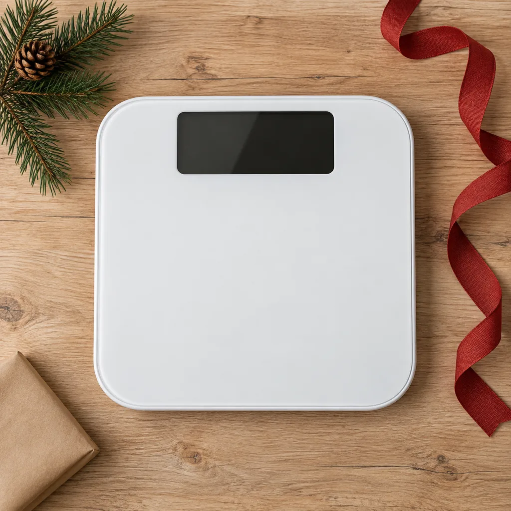 Representative photo-style image of easy-read large display scale — generated, not a specific product