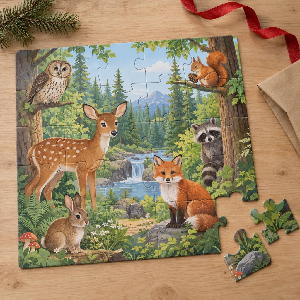 Representative photo-style image of educational large piece floor puzzle — generated, not a specific product