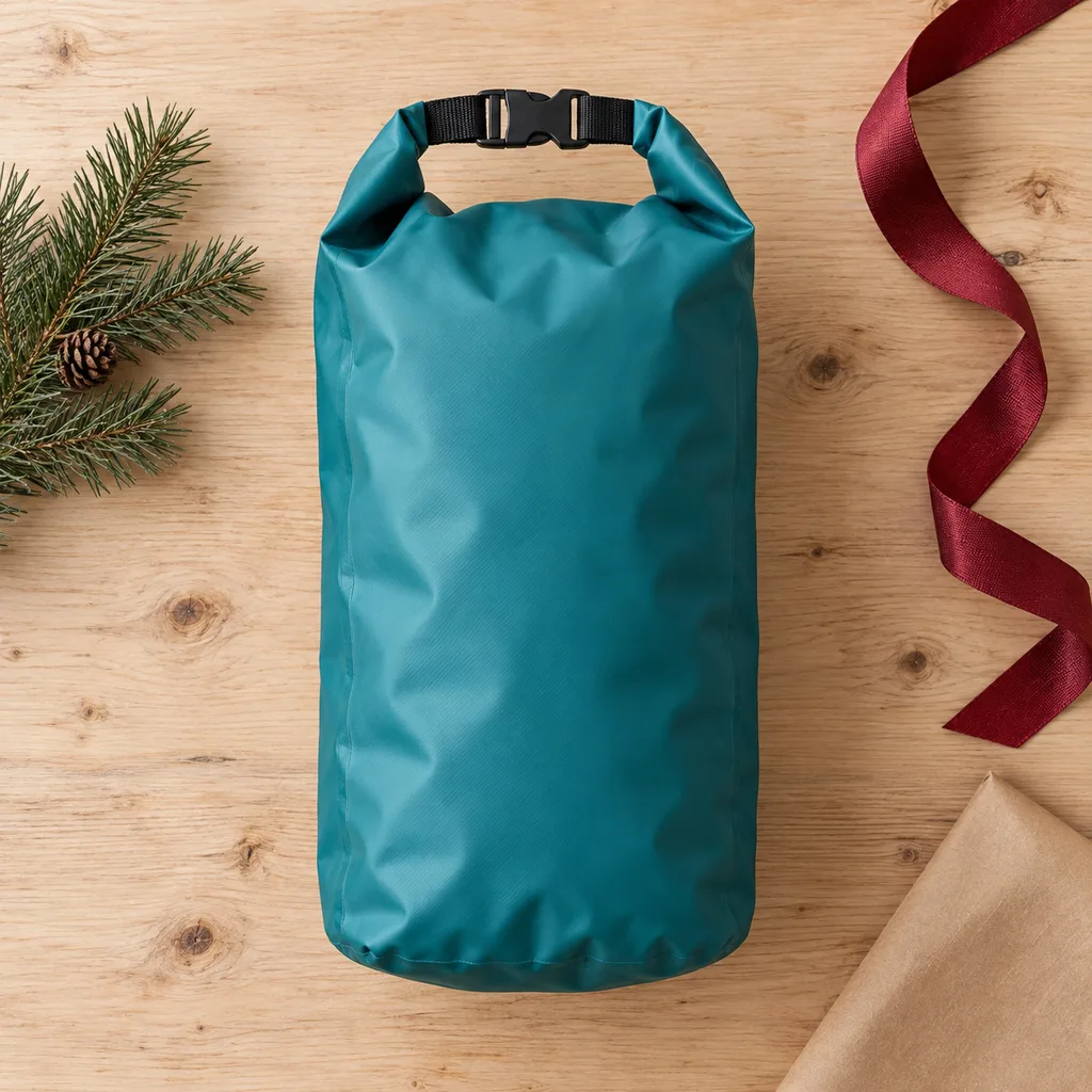 Representative photo-style image of essential waterproof dry bag — generated, not a specific product