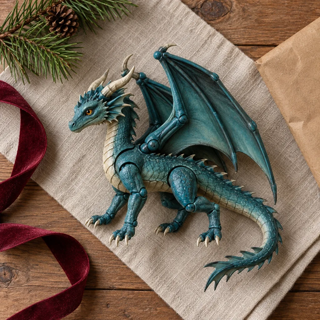 Representative photo-style image of fantasy creature collectible figure — generated, not a specific product
