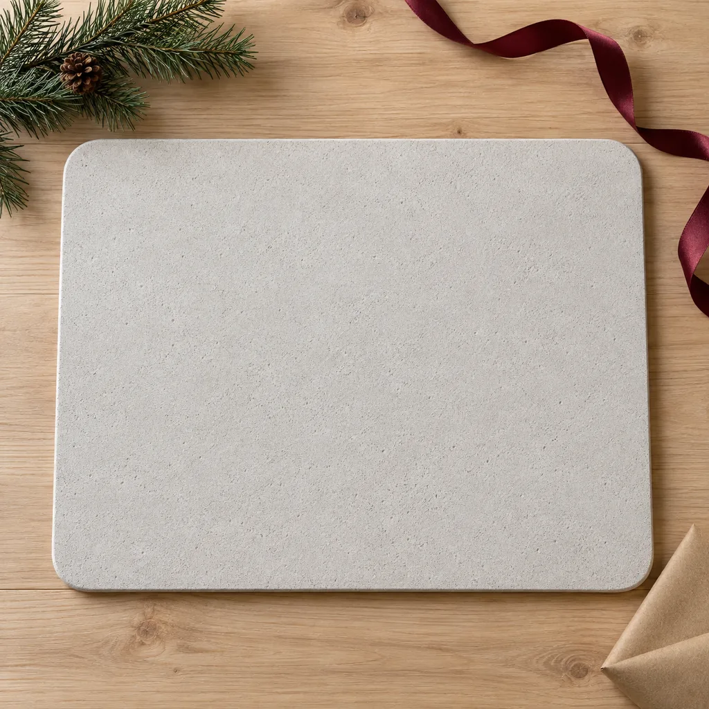 Representative photo-style image of fast drying diatomaceous earth mat — generated, not a specific product