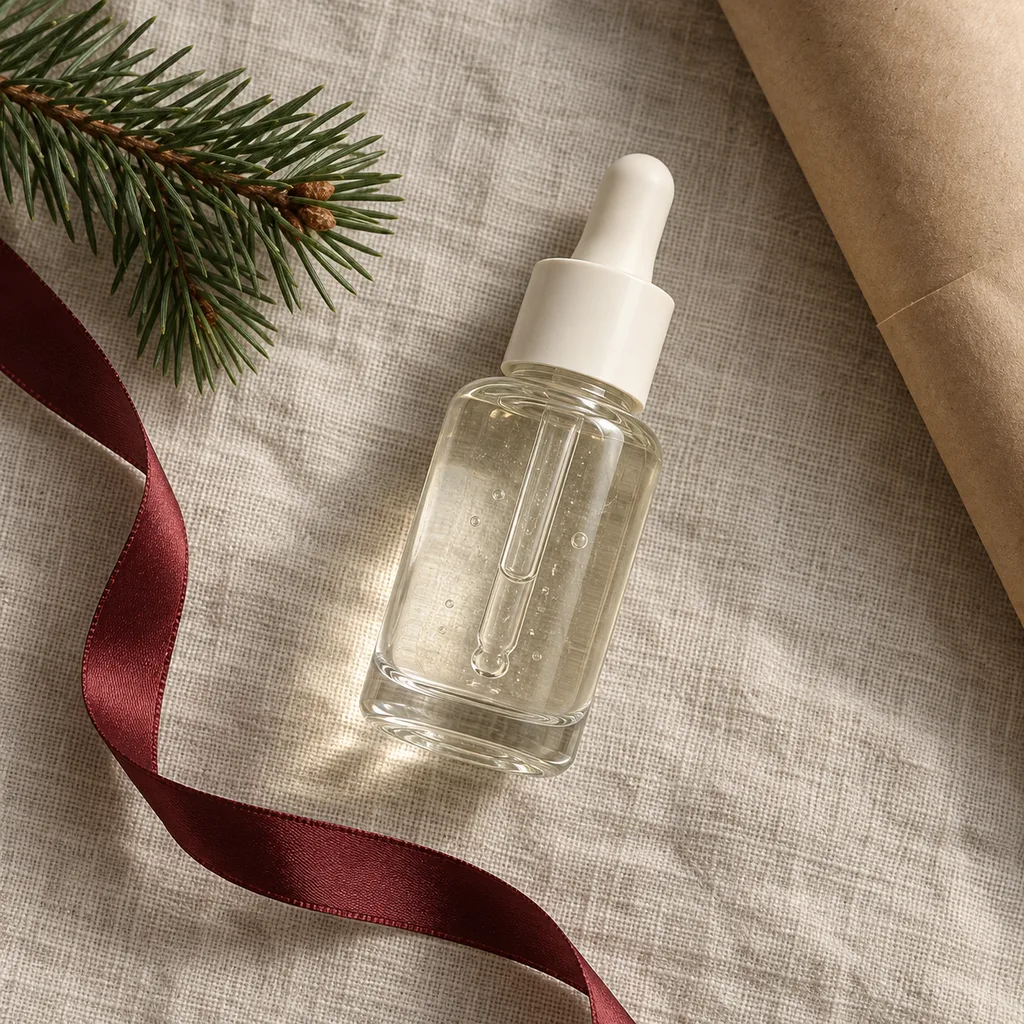 Representative photo-style image of gentle exfoliating face serum — generated, not a specific product