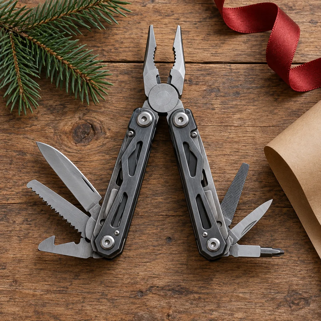 Representative photo-style image of heavy-duty multi-tool — generated, not a specific product