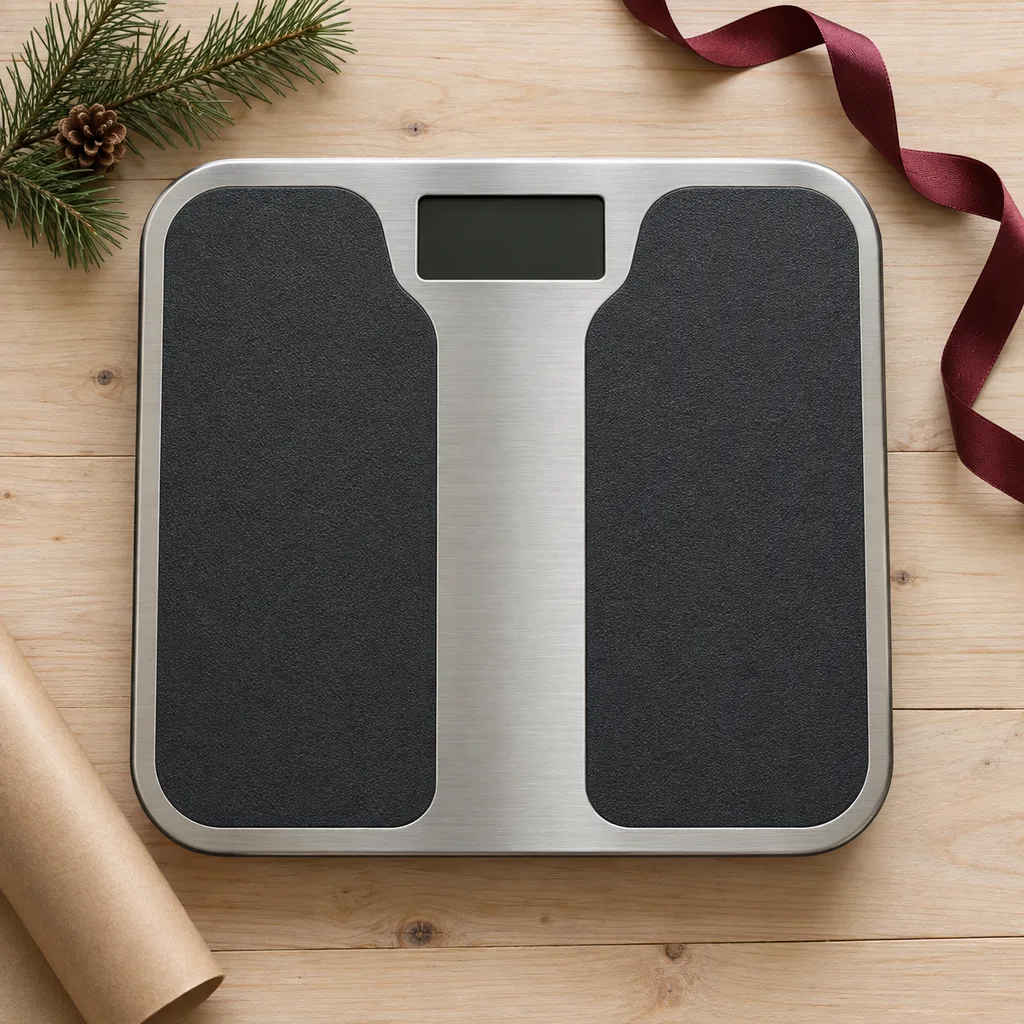 Representative photo-style image of high capacity weight measurement scale — generated, not a specific product