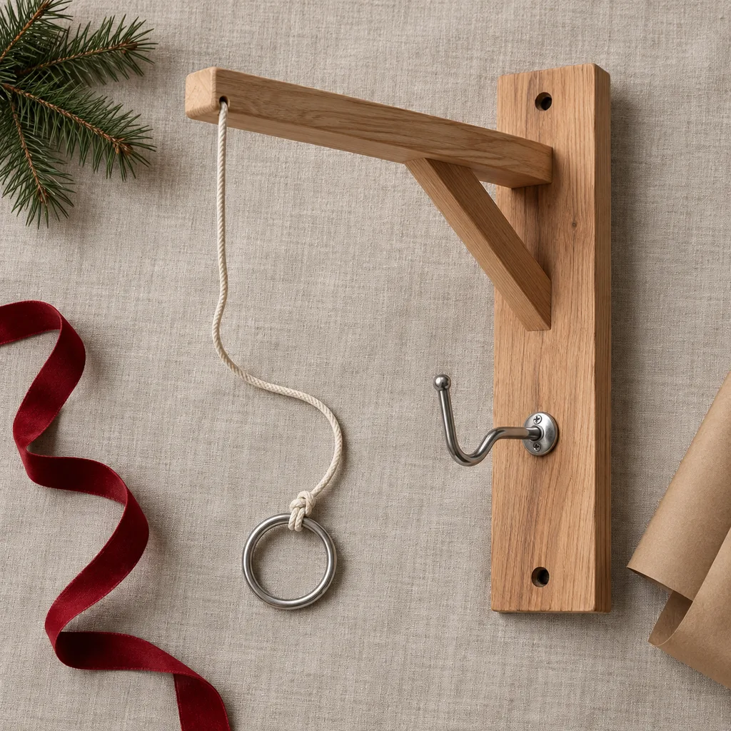 Representative photo-style image of hook and ring wall game — generated, not a specific product
