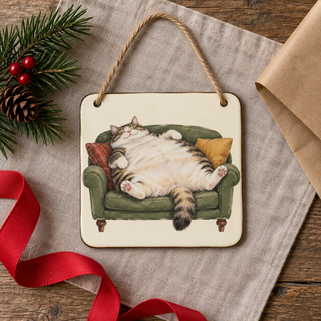 Representative photo-style image of humorous wall plaque — generated, not a specific product