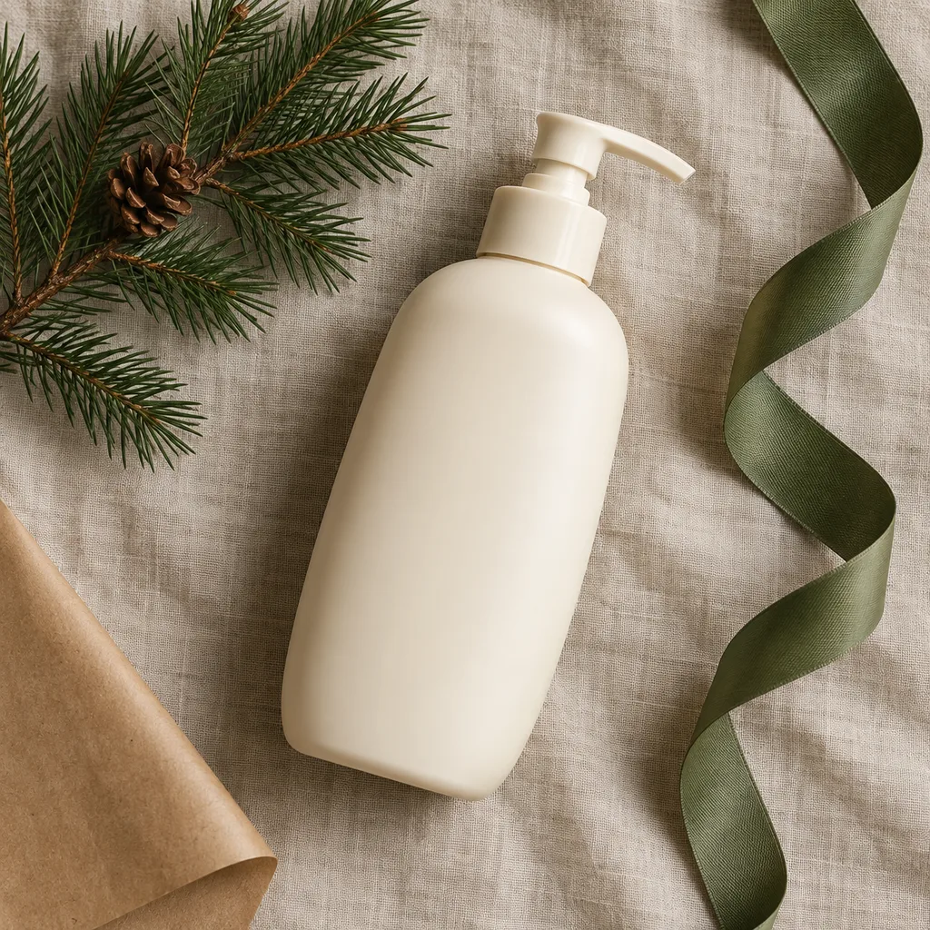 Representative photo-style image of hydrating body wash — generated, not a specific product