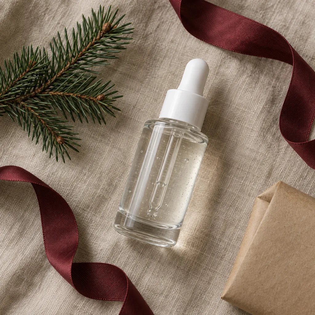 Representative photo-style image of hydrating face serum — generated, not a specific product