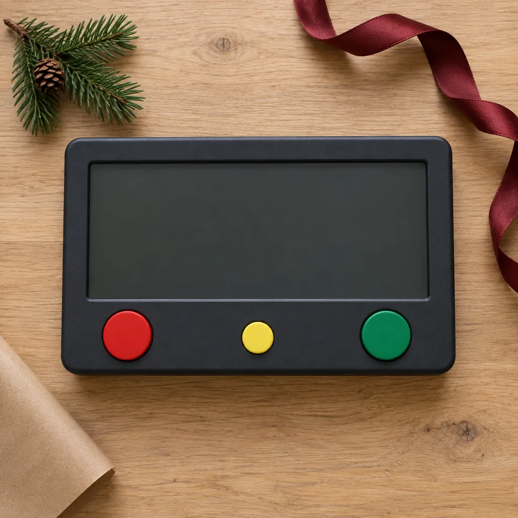 Representative photo-style image of large digital display group timer — generated, not a specific product