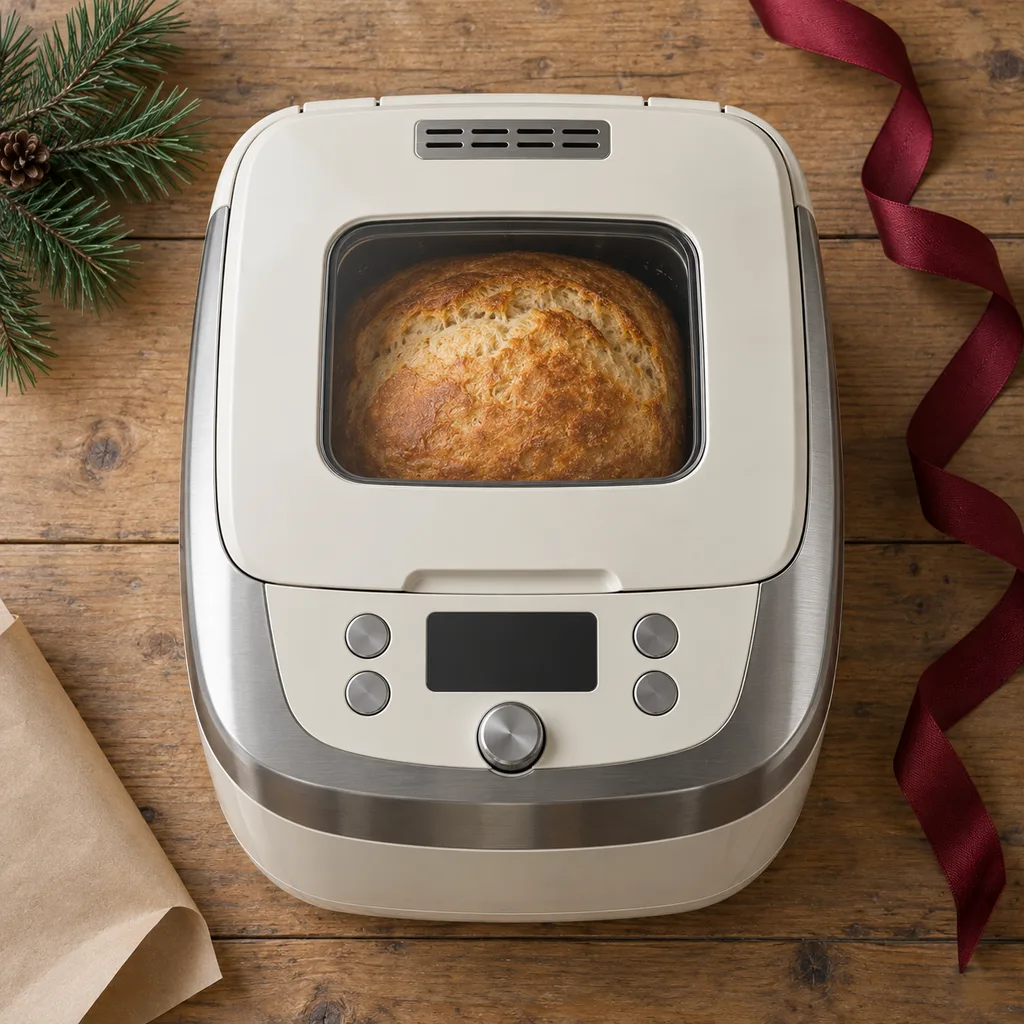 Representative photo-style image of large family bread machine — generated, not a specific product