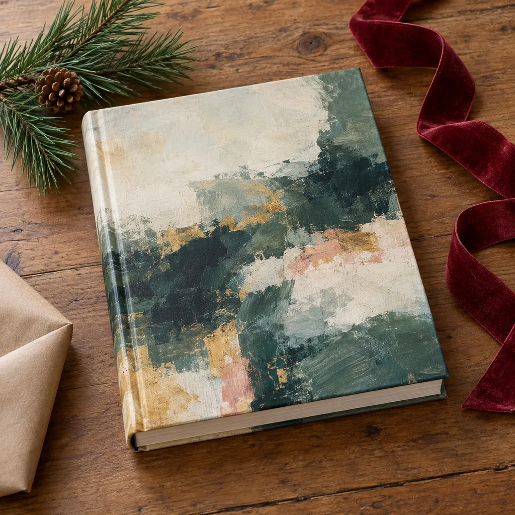 Representative photo-style image of large format art book — generated, not a specific product