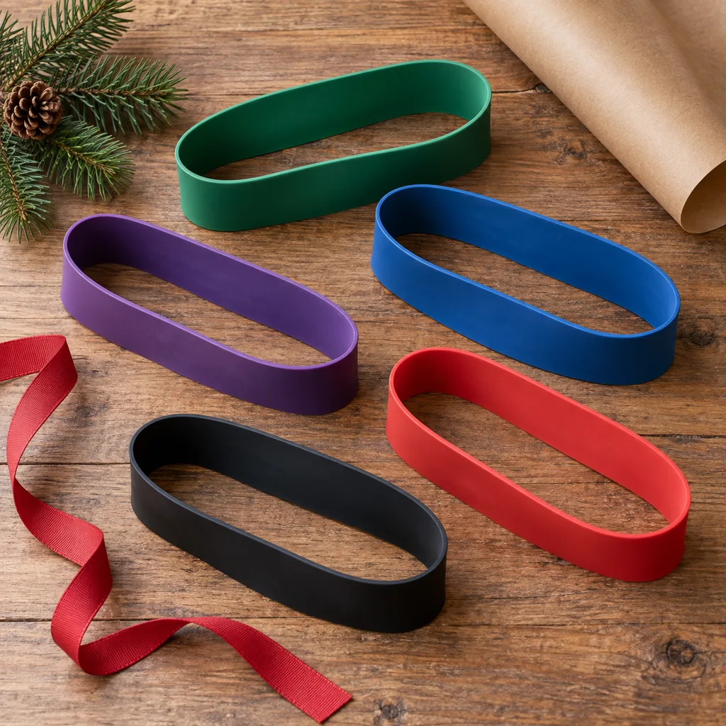Representative photo-style image of loop resistance bands — generated, not a specific product