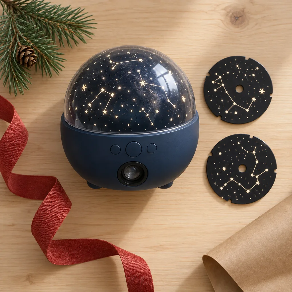Representative photo-style image of learning constellation projector — generated, not a specific product
