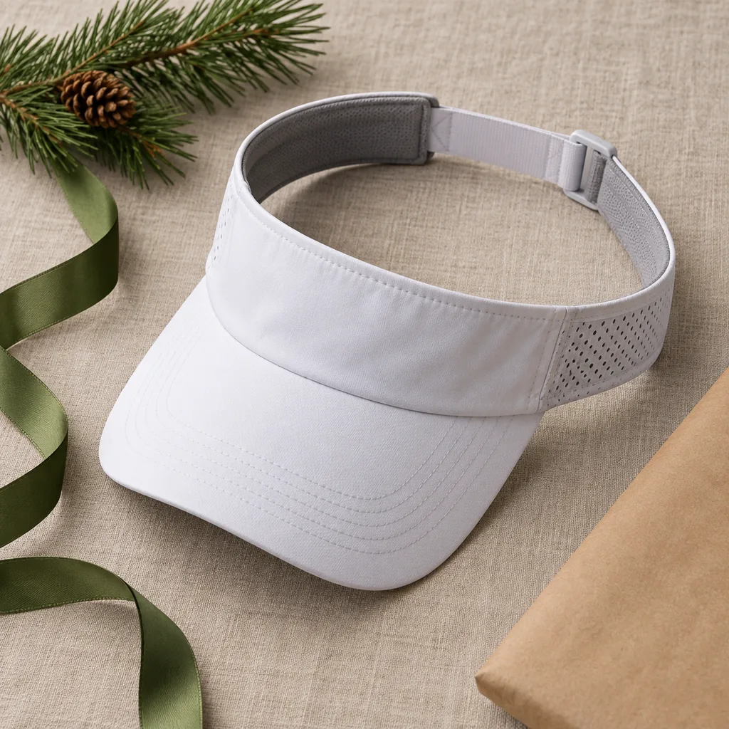 Representative photo-style image of lightweight sports sun visor — generated, not a specific product