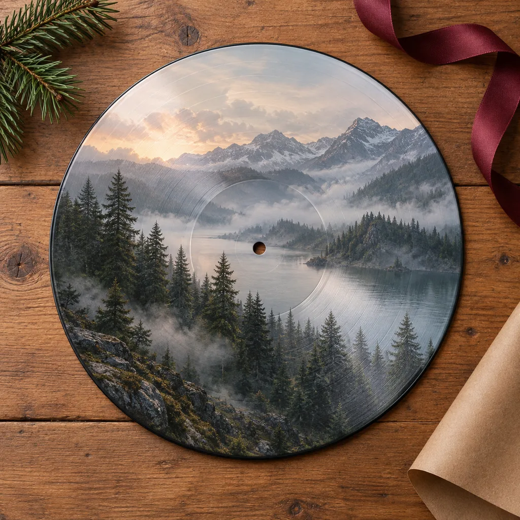 Representative photo-style image of limited edition picture disc lp — generated, not a specific product