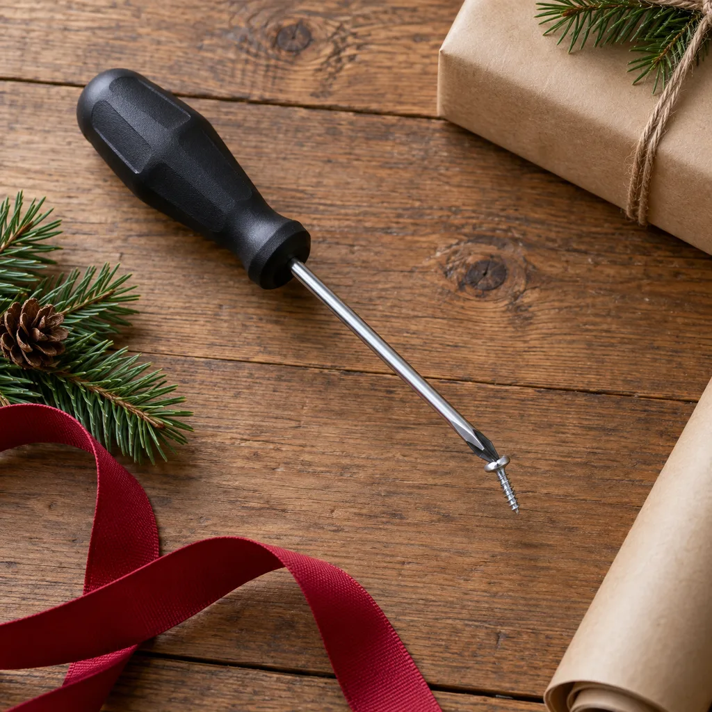 Representative photo-style image of magnetic screwdriver — generated, not a specific product