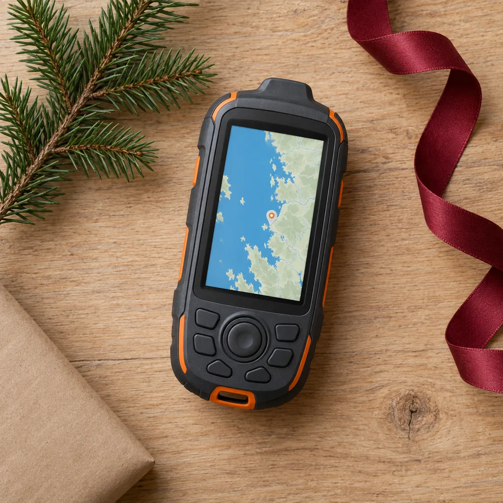 Representative photo-style image of marine handheld gps — generated, not a specific product