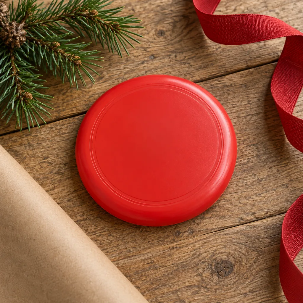 Representative photo-style image of mini flying disc — generated, not a specific product