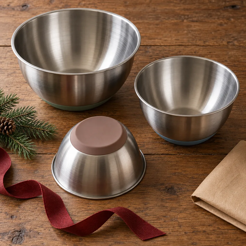 Representative photo-style image of non slip mixing bowls — generated, not a specific product