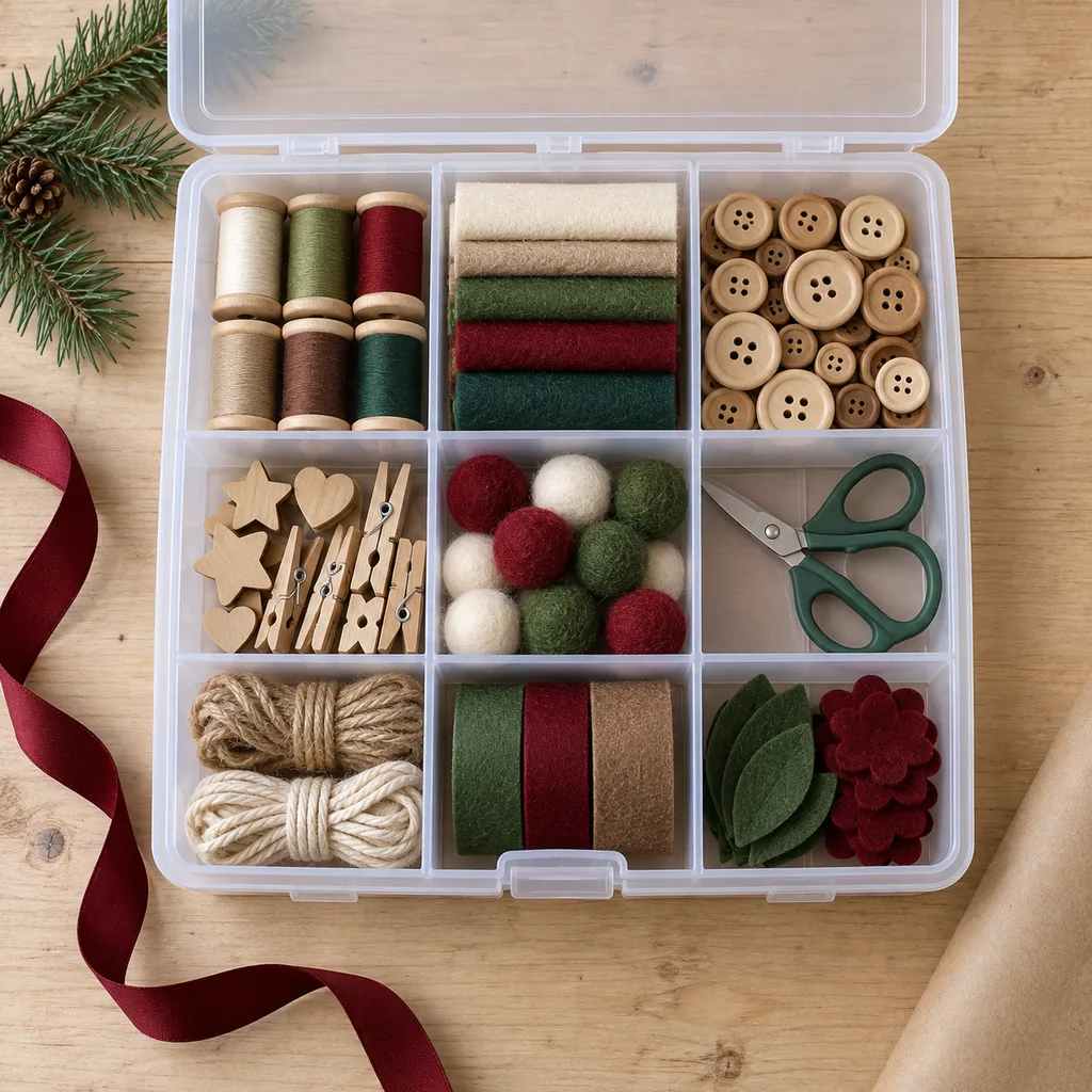 Representative photo-style image of craft storage bin — generated, not a specific product