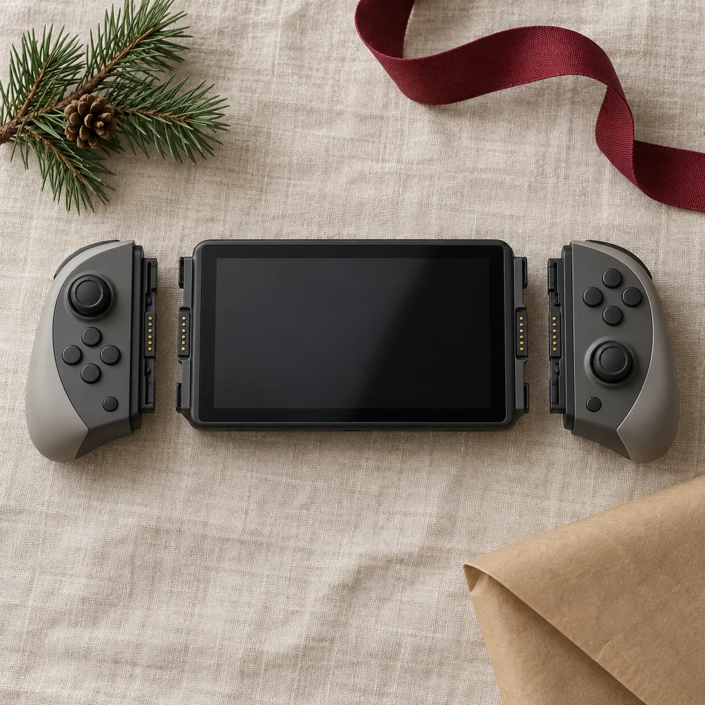 Representative photo-style image of modular detachable controller system — generated, not a specific product