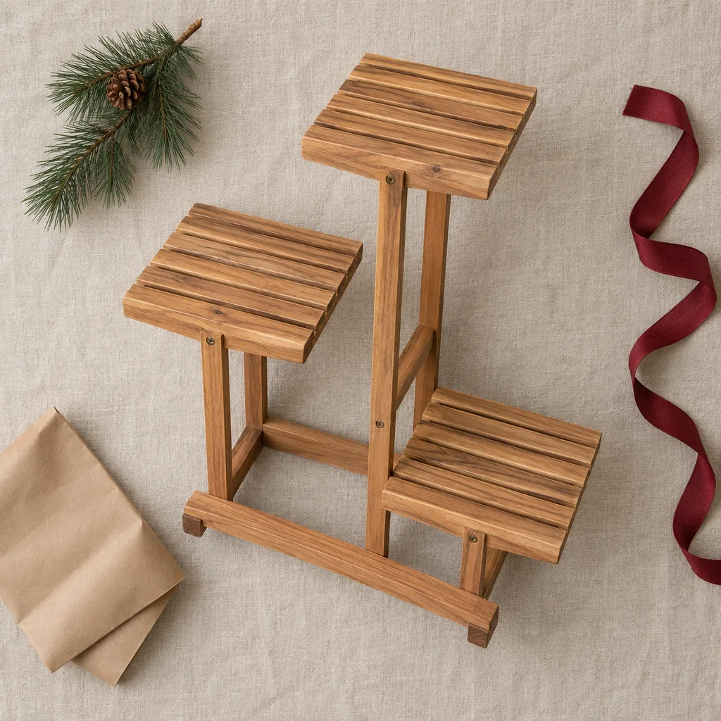 Representative photo-style image of multi level plant stand — generated, not a specific product