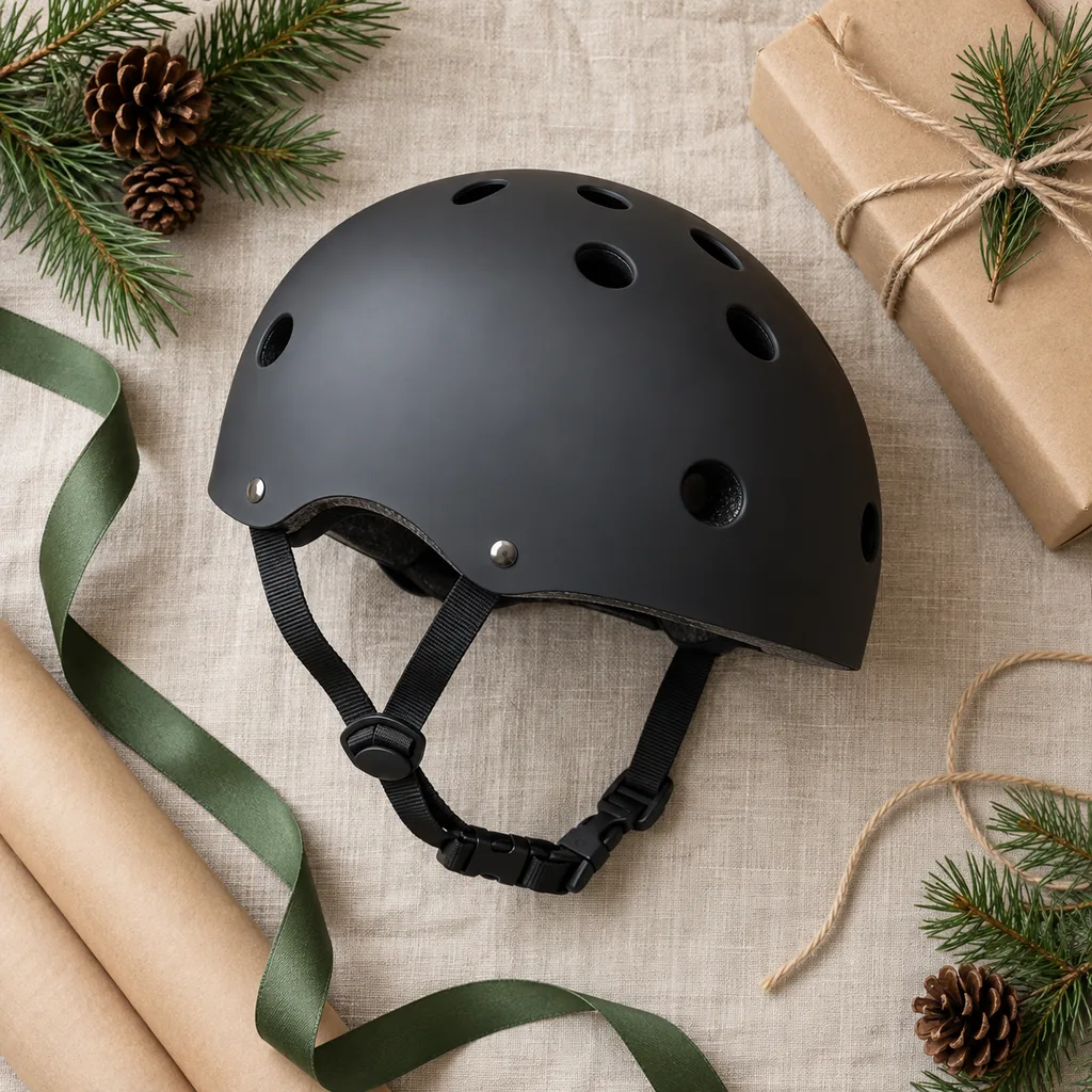 Representative photo-style image of multi-sport skate helmet — generated, not a specific product