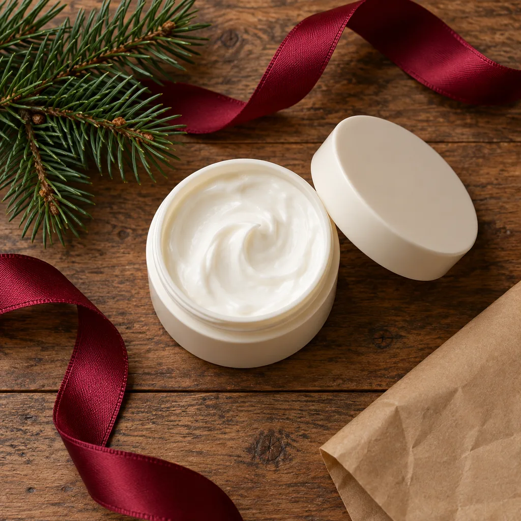 Representative photo-style image of nourishing hand cream — generated, not a specific product