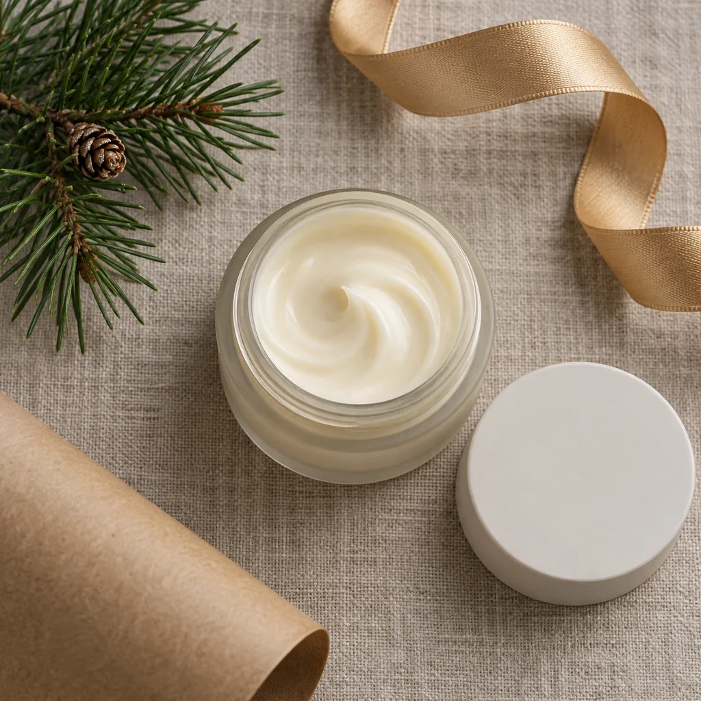 Representative photo-style image of overnight repair face balm — generated, not a specific product