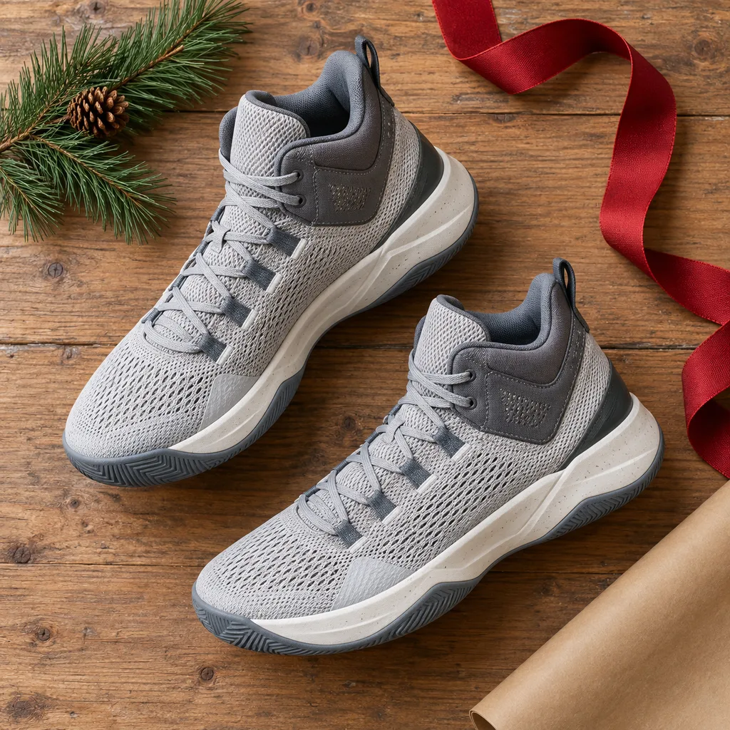Representative photo-style image of performance basketball footwear — generated, not a specific product