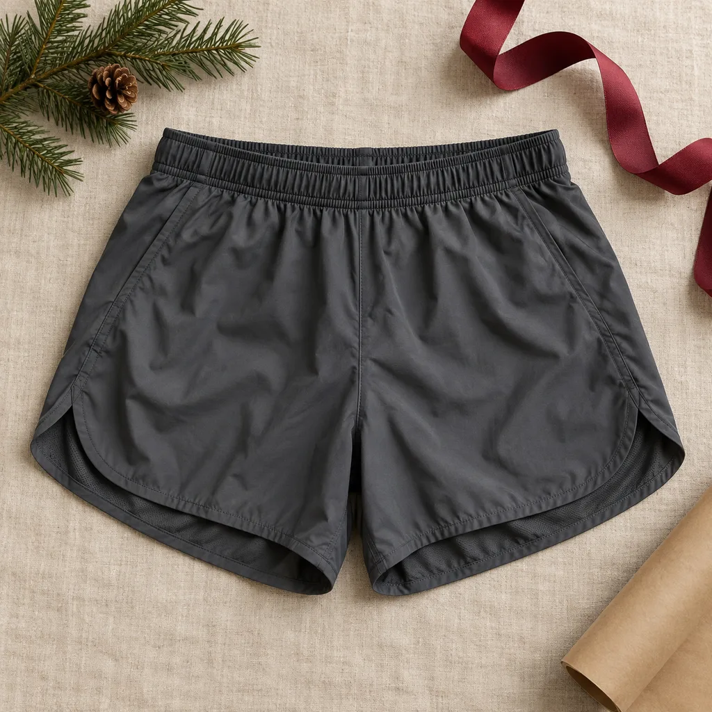 Representative photo-style image of performance running shorts — generated, not a specific product
