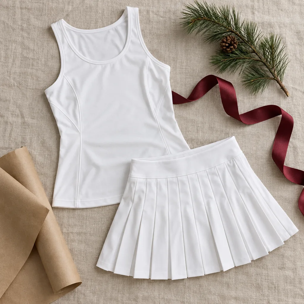 Representative photo-style image of tennis apparel — generated, not a specific product