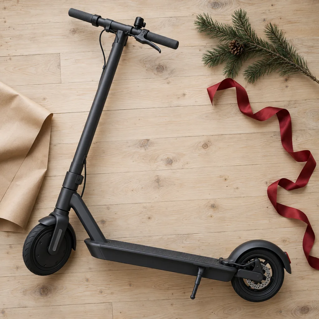 Representative photo-style image of personal electric scooter — generated, not a specific product